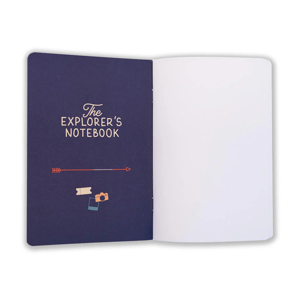 The Explorers Notebook | Notitzbuch | 3 Varianten