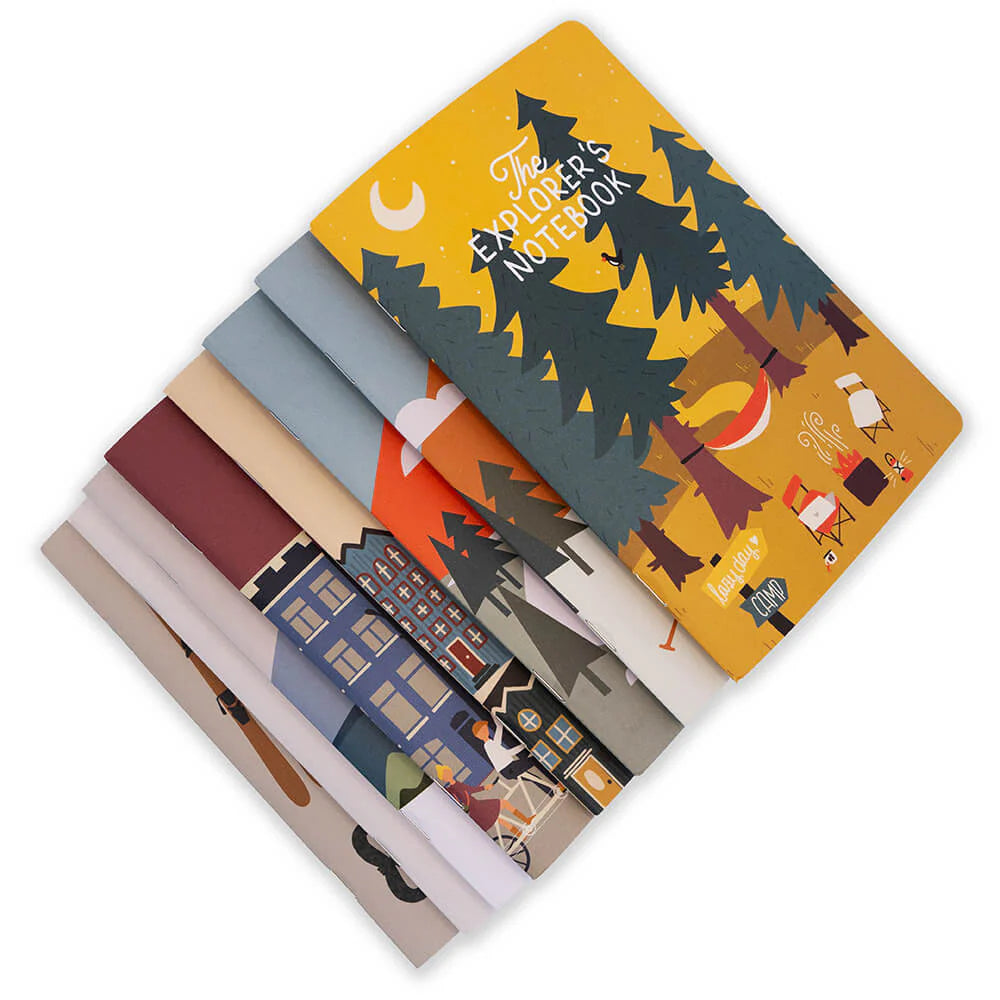 The Explorers Notebook | Notitzbuch | 3 Varianten