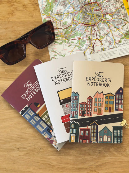 The Explorers Notebook | Notitzbuch | 3 Varianten