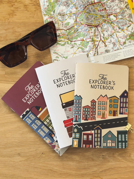 The Explorers Notebook | Notitzbuch | 3 Varianten