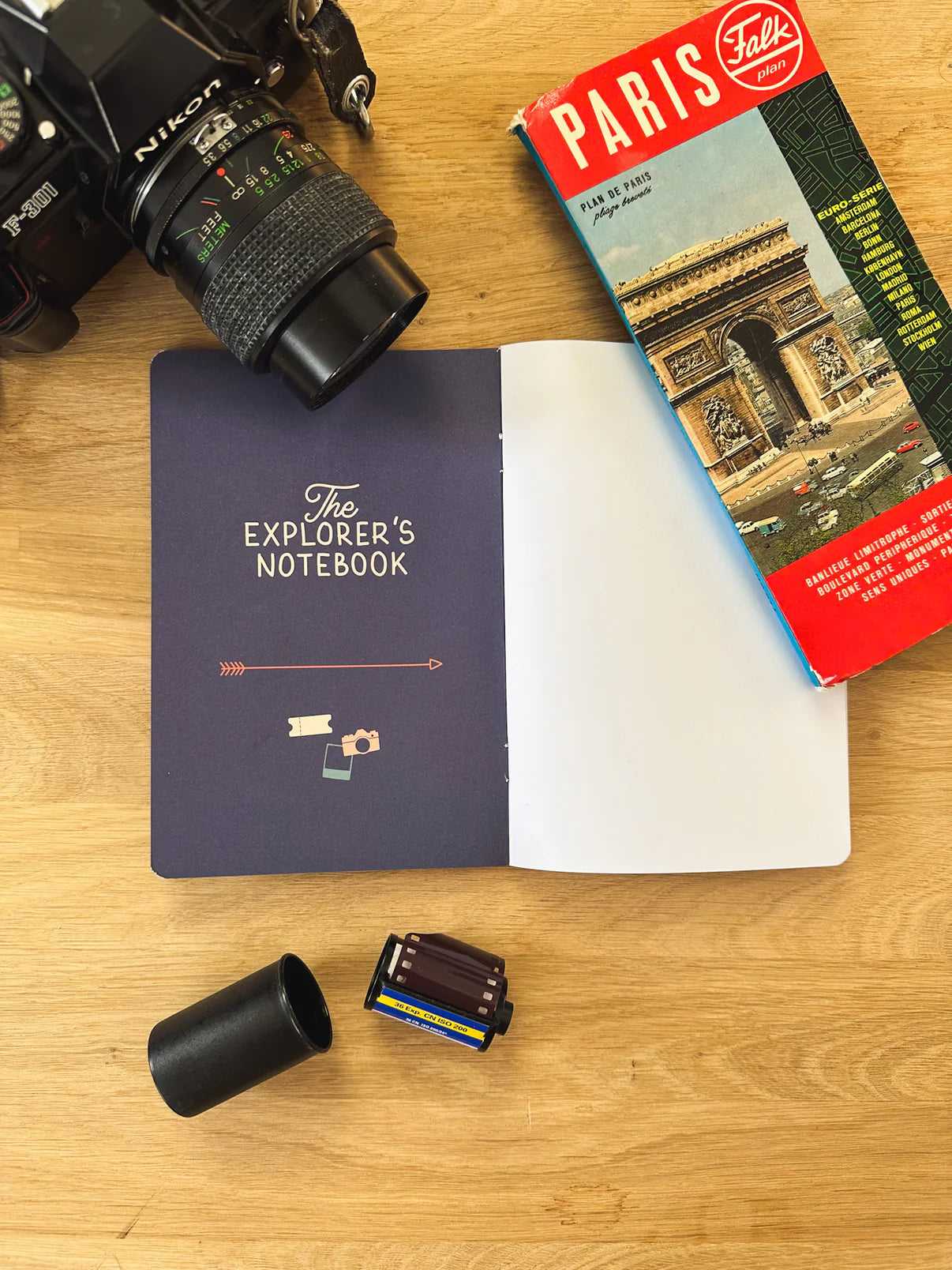 The Explorers Notebook | Notitzbuch | 3 Varianten
