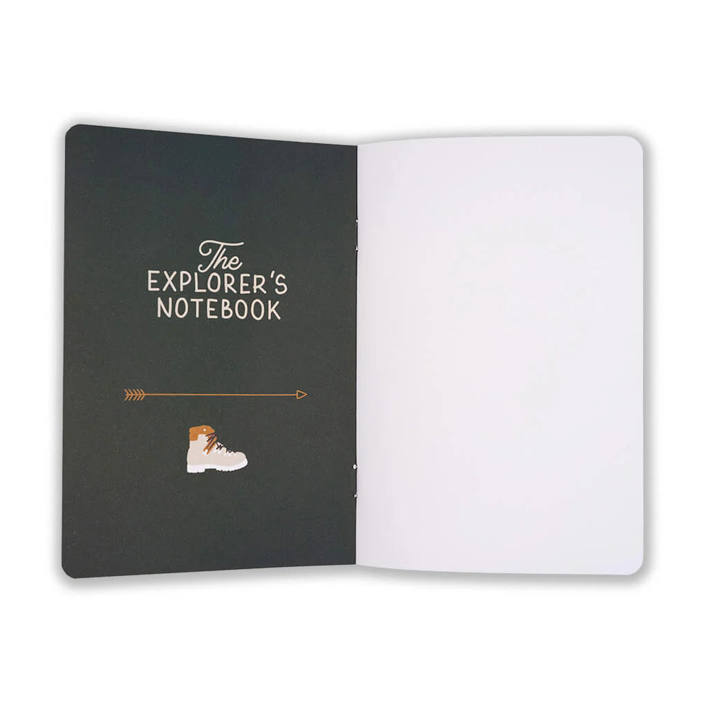 The Explorers Notebook | Notitzbuch | 3 Varianten