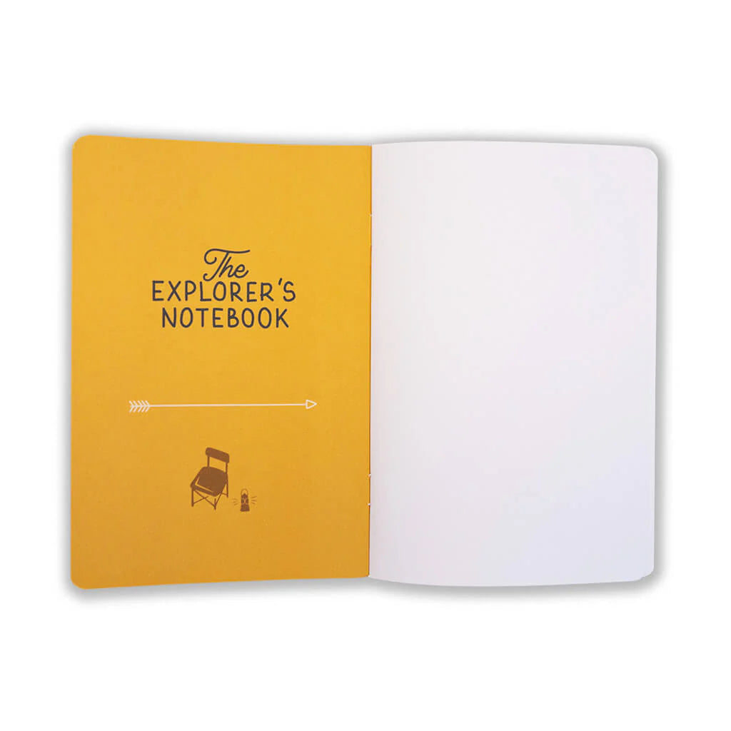The Explorers Notebook | Notitzbuch | 3 Varianten