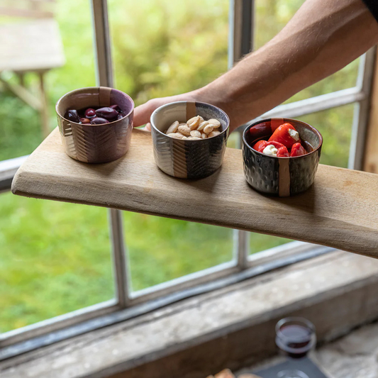 Industrial Raw | Snack Bowl aus Steinzeug | 2 Varianten
