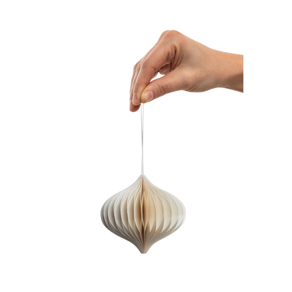 Tranquillo Papieranhänger | Weihnachtsbaumschmuck | 7 festliche Varianten