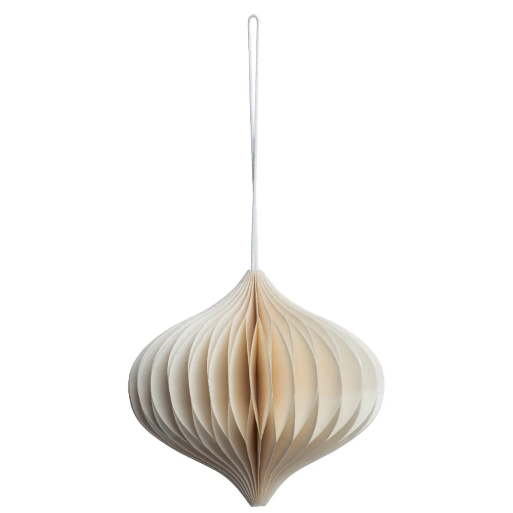 Tranquillo Papieranhänger | Weihnachtsbaumschmuck | 7 festliche Varianten