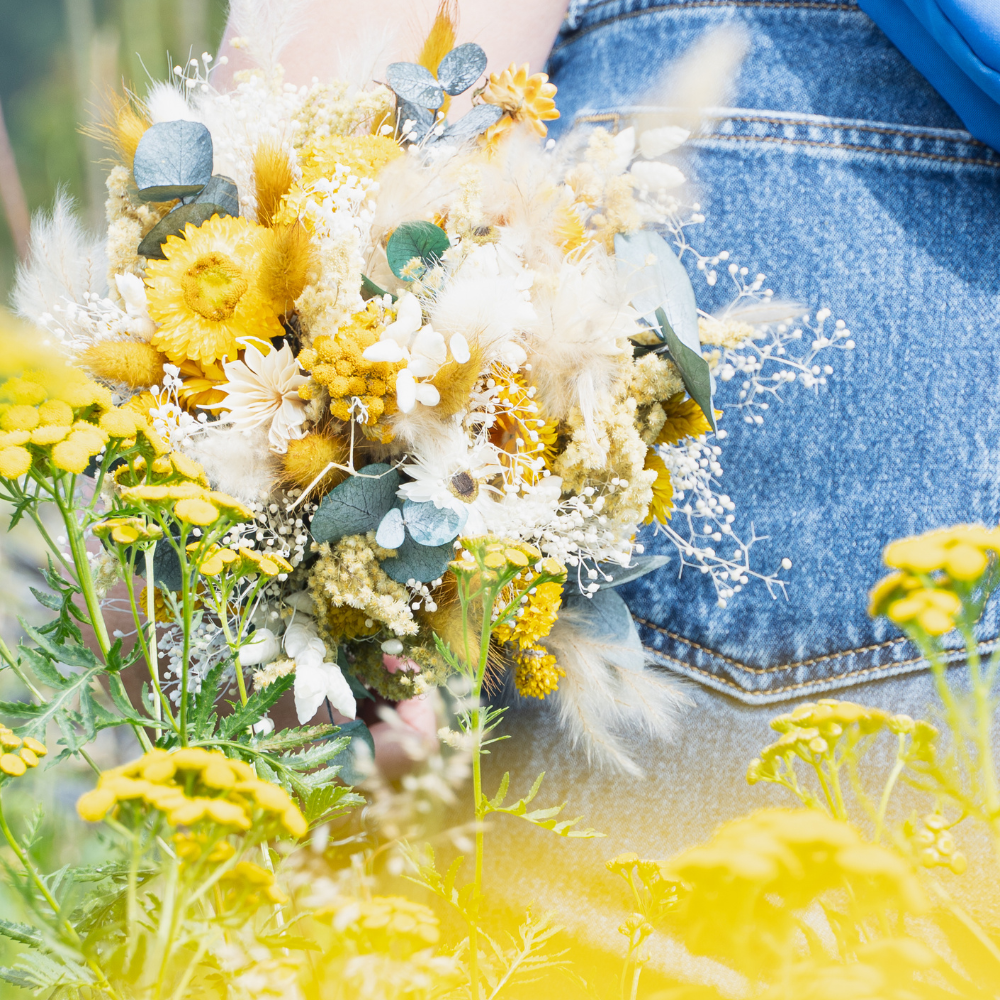 Trockenblumenstrauß des Monats SERENA