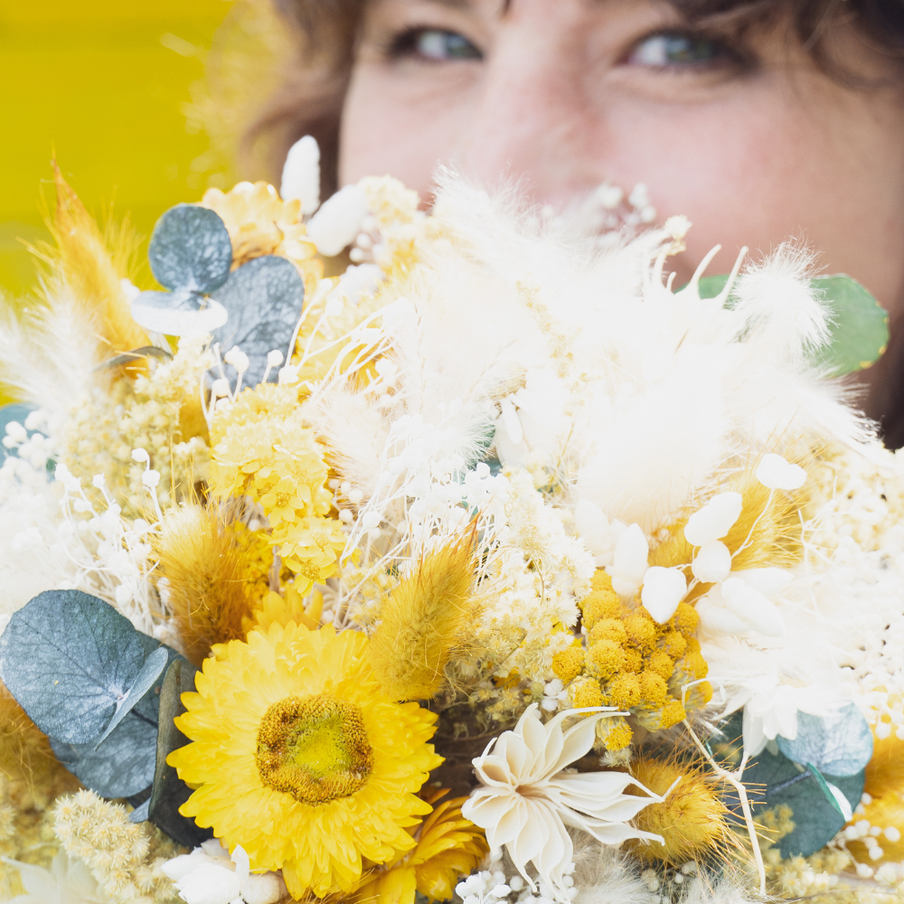 Trockenblumenstrauß des Monats SERENA