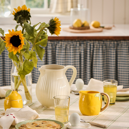 Mynte | Kanne | skandinavischer Landhausstil | 2l Butter Cream