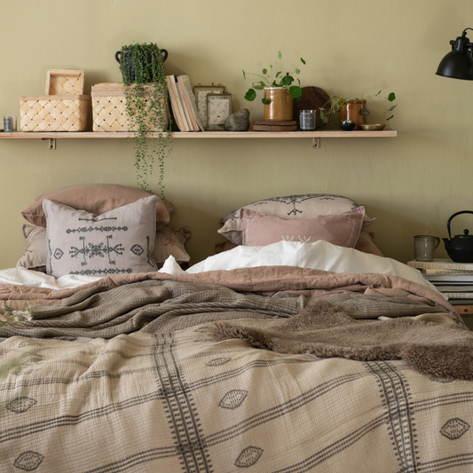 Vintage Quilt | Tagesdecke | 2 Farben