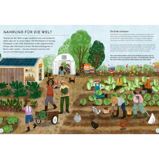 Vom Feld auf den Teller | Kinderbuch