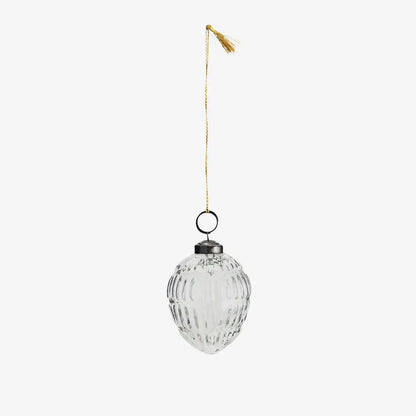 Osterei GLASS STRIPED Madam Stoltz