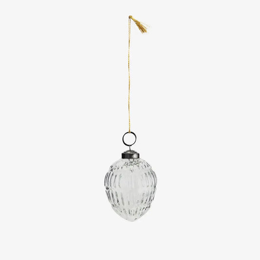 Osterei GLASS STRIPED Madam Stoltz