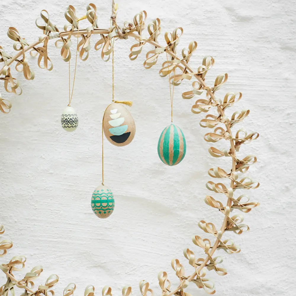 Osterei PAPER MACHE COLOUR | 3 Farben Madam Stoltz