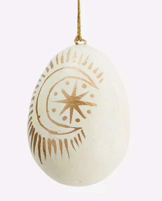 Osterei PAPER MACHE MOON | 2 Farben Madam Stoltz