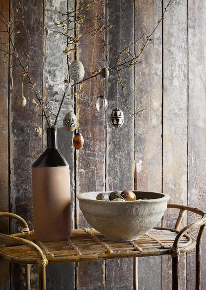 Osterei PAPER MACHE SAND | 2 Farben Madam Stoltz