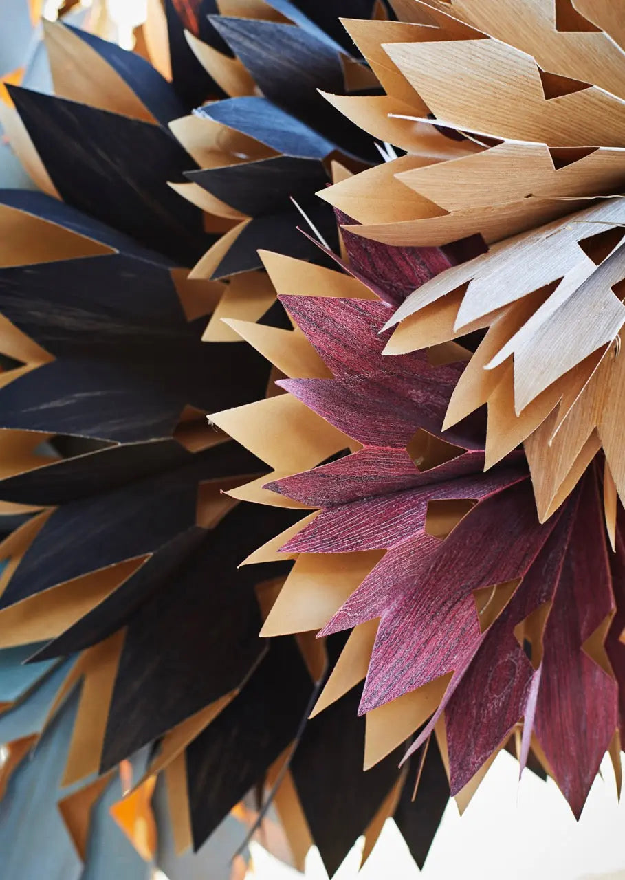 Papierstern LIGHTS | 30 cm - Feder&Konfetti Store