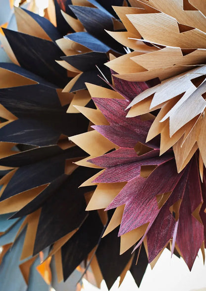 Papierstern LIGHTS | 30 cm - Feder&Konfetti Store