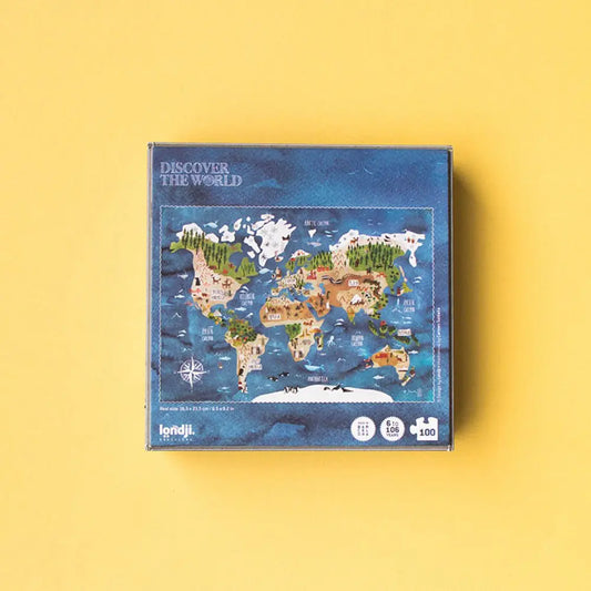 Pocket Puzzle DISCOVER THE WORLD Londji