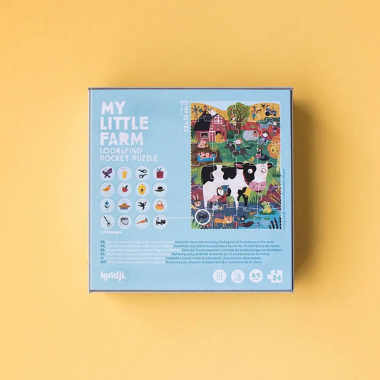 Pocket Puzzle MY LITTLE FARM Londji