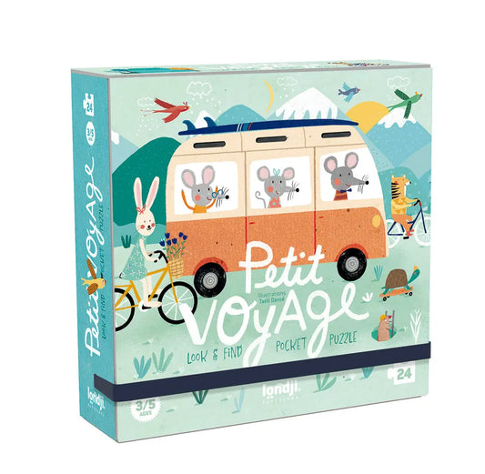 Pocket Puzzle PETIT VOYAGE - Feder&Konfetti