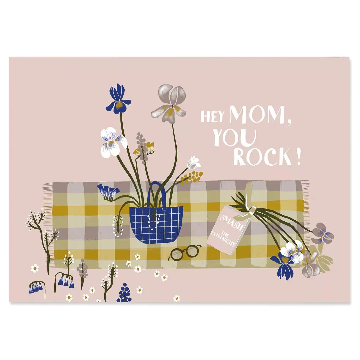 Postkarte HEY MOM, YOU ROCK! nuukk