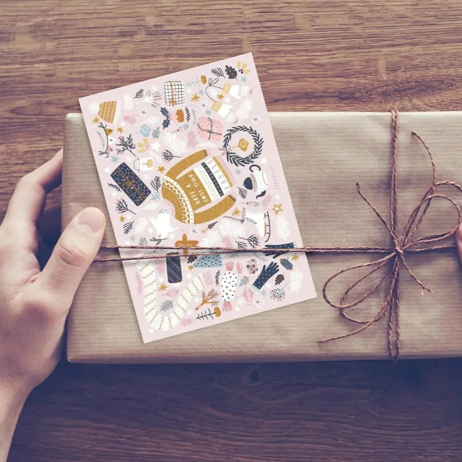 Postkarte | CHRISTMAS ITEMS Typealive