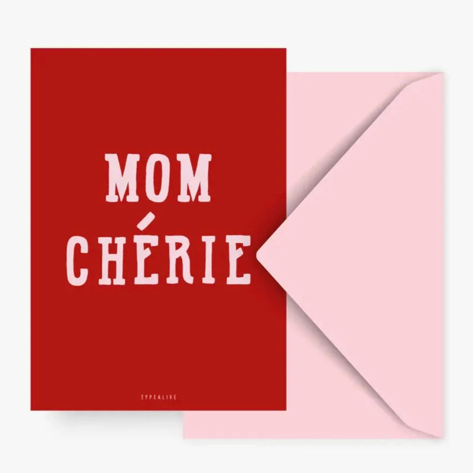 Postkarte | MOM CHERIE Typealive
