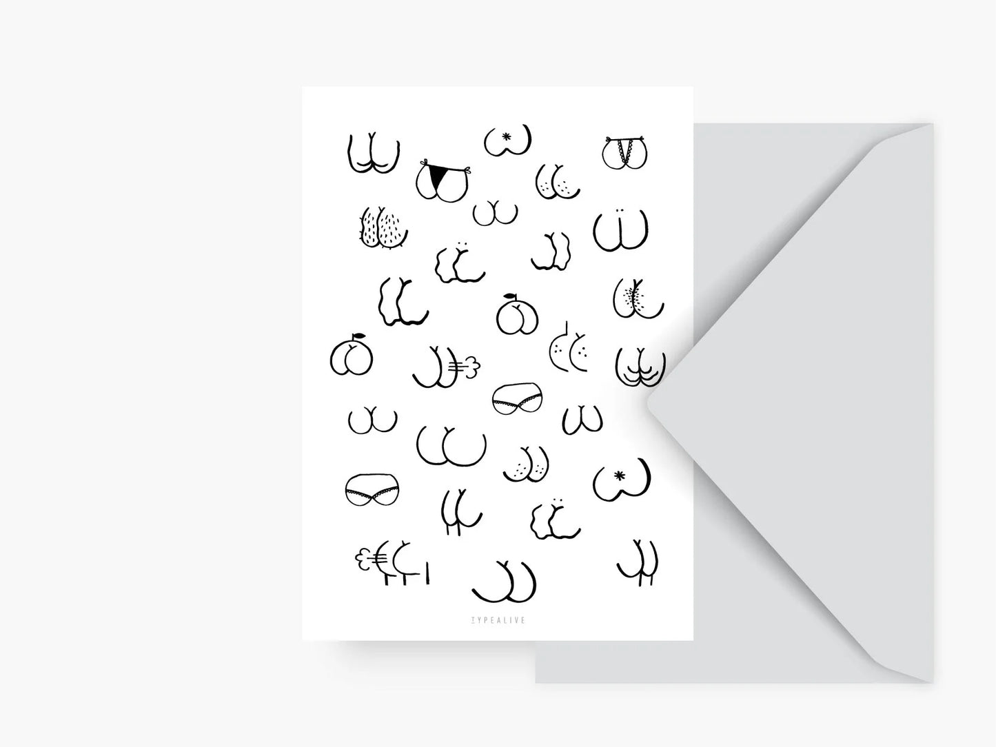 Bad Ass | Postkarte