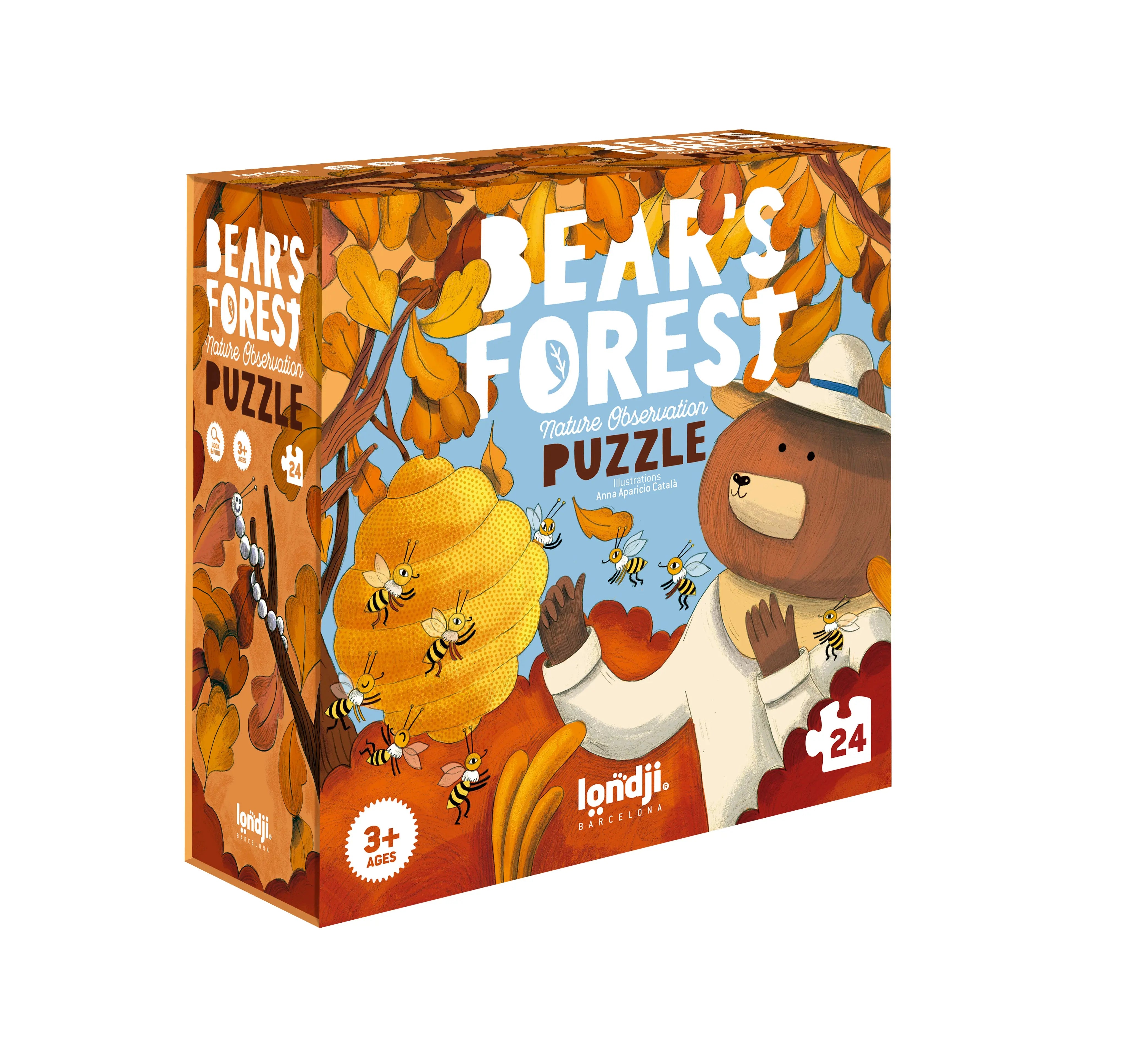 Puzzle BEAR'S FOREST Londji