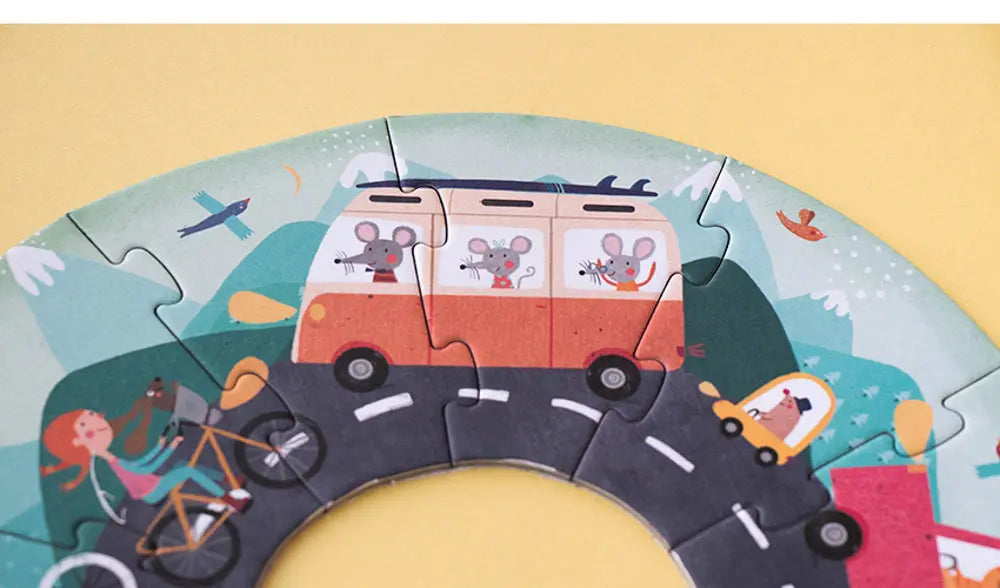 Puzzle BEEP, BEEP! Londji