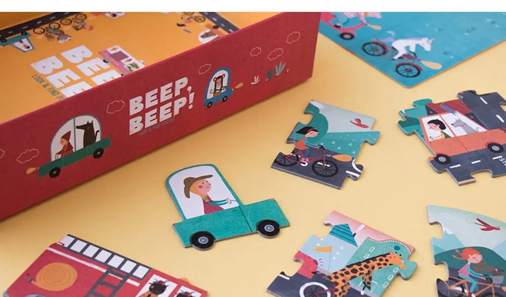 Puzzle BEEP, BEEP! Londji
