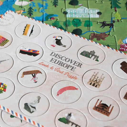 Puzzle DISCOVER EUROPE Londji