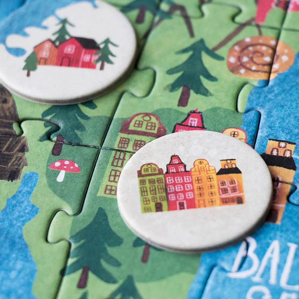 Puzzle DISCOVER EUROPE Londji
