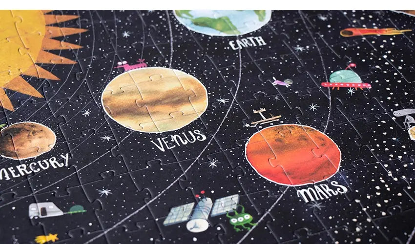 Puzzle DISCOVER THE PLANETS Londji