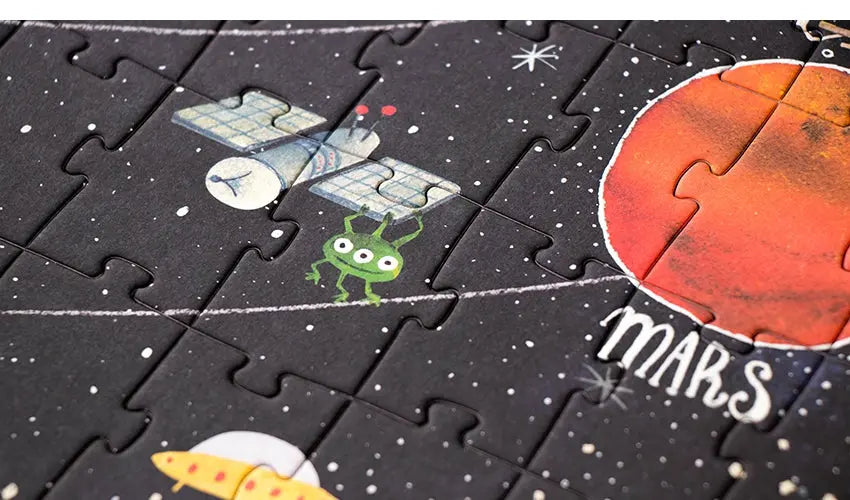 Puzzle DISCOVER THE PLANETS Londji