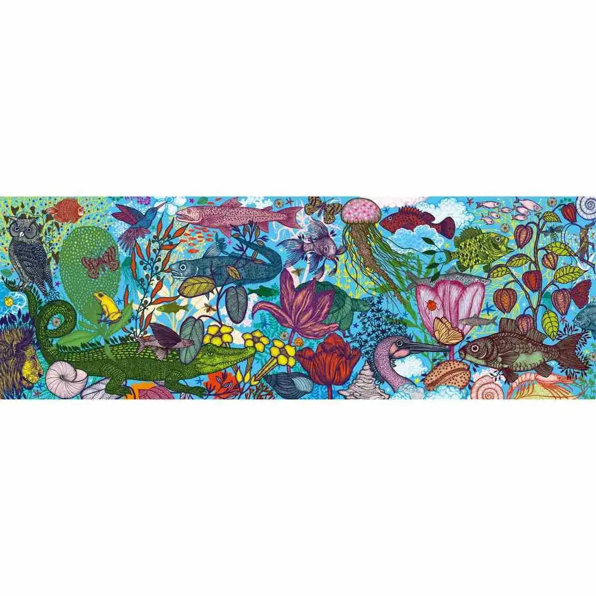 Puzzle Gallery: Land and Sea - 1000 Teile Djeco