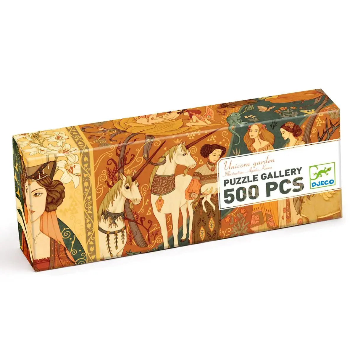 Puzzle Gallery: Unicorn Garden - 500 Teile Djeco