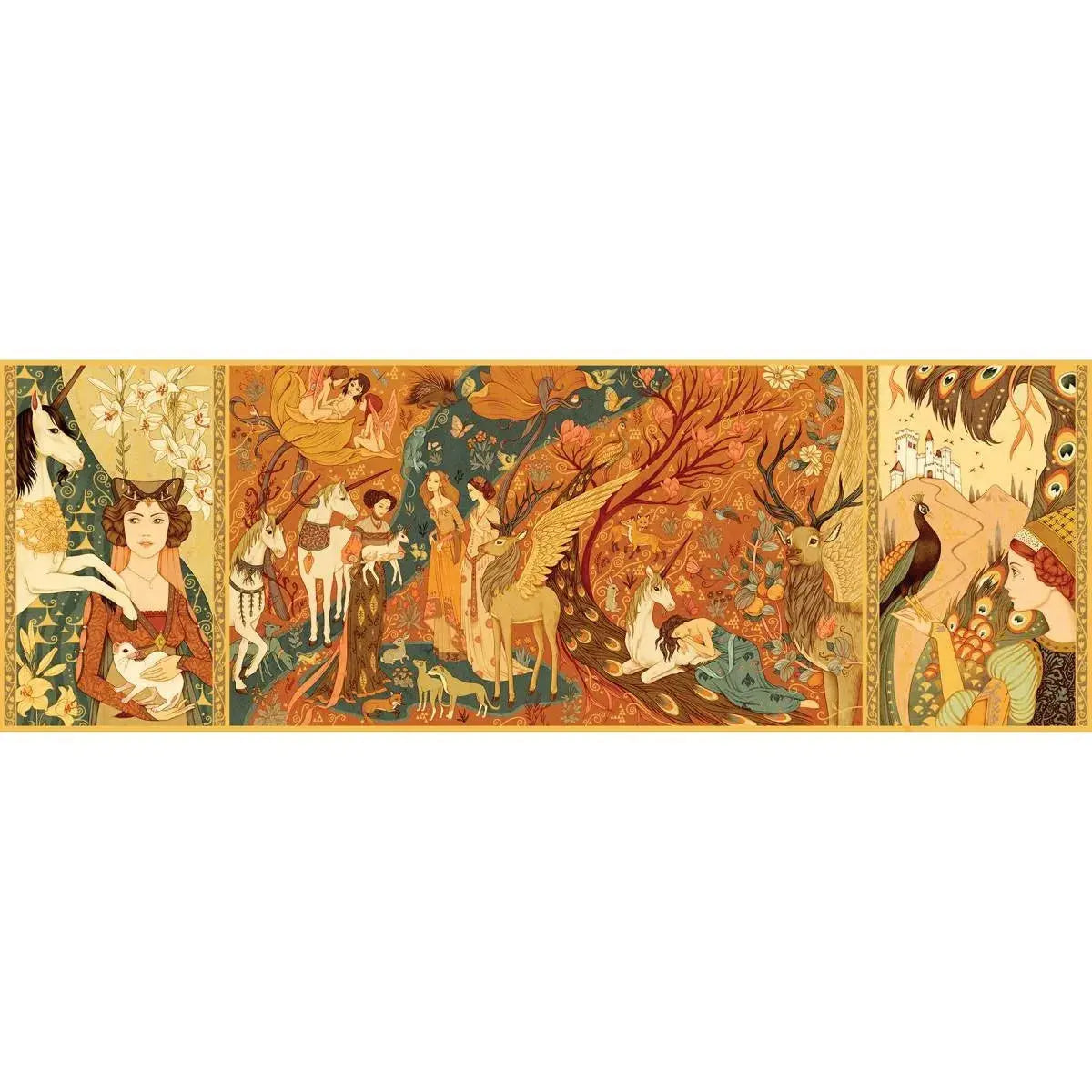 Puzzle Gallery: Unicorn Garden - 500 Teile Djeco