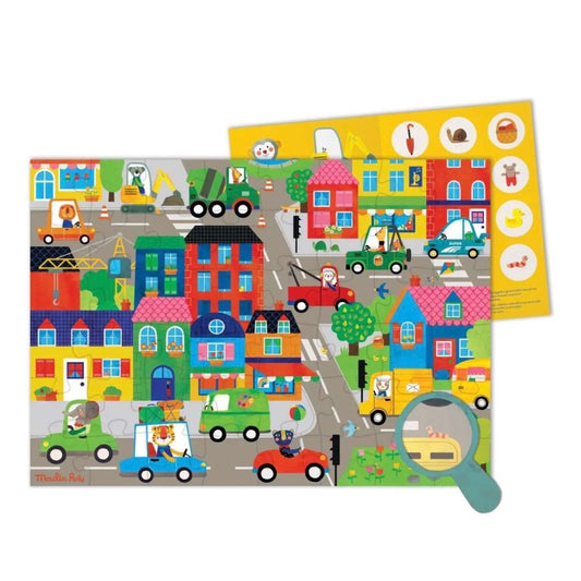 In der Stadt! | Moulin Roty | Puzzle