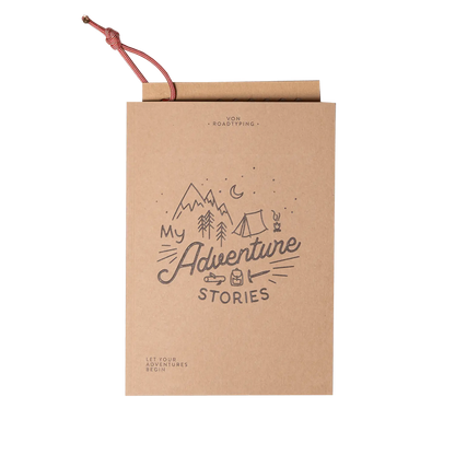 Reisetagebuch MY ADVENTURE STORIES - Feder&Konfetti