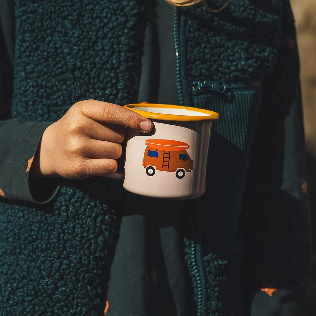 Kleine Emaille Tasse | Roadtyping | 4 Varianten