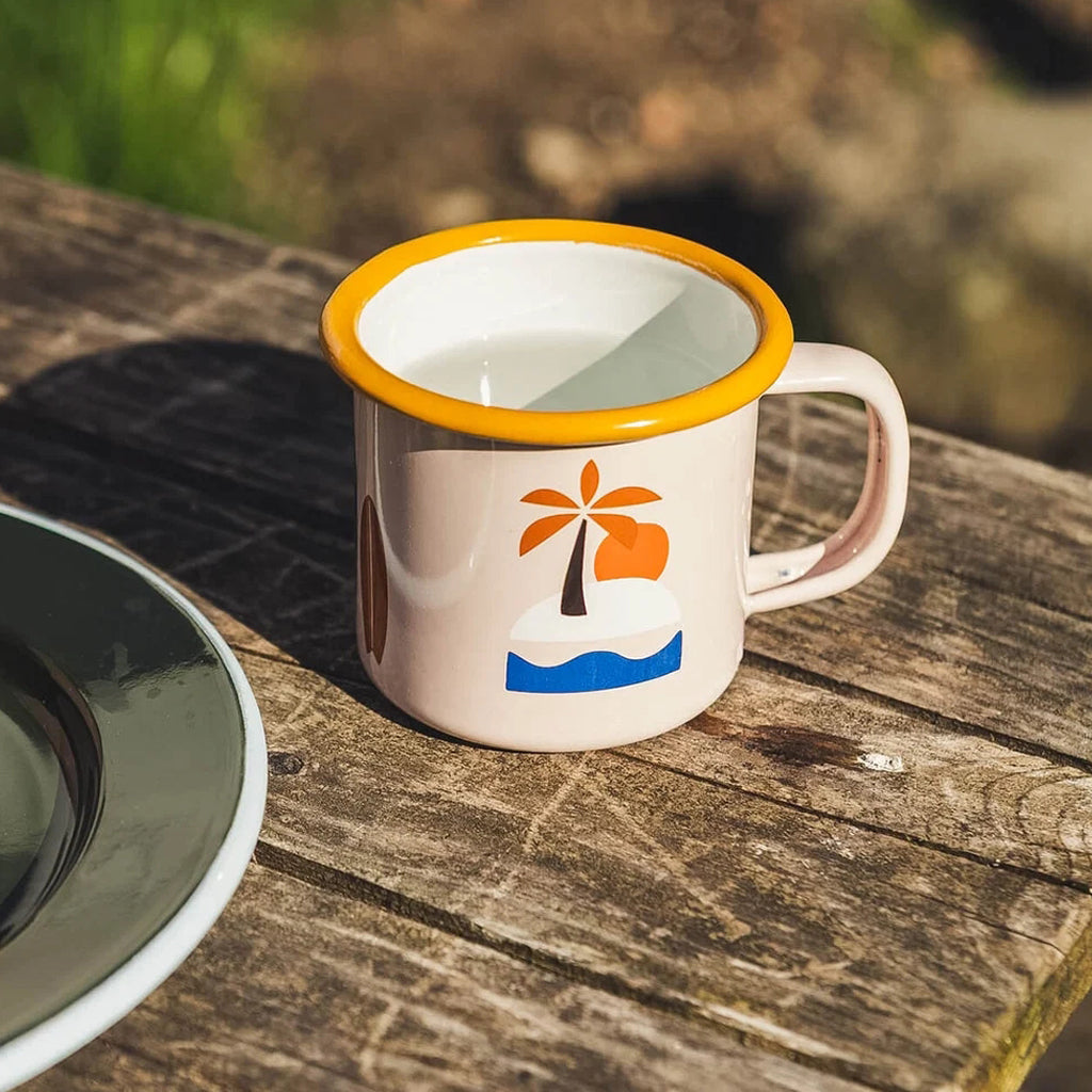 Kleine Emaille Tasse | Roadtyping | 4 Varianten