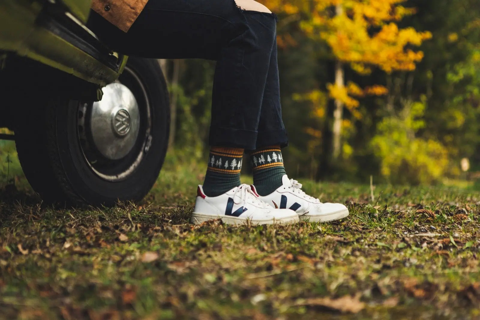 Socken BÄUME | 2 Größen - Feder&Konfetti