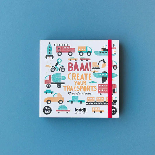 Spiel BAM! CREATE YOUR TRANSPORTS! - Feder&Konfetti