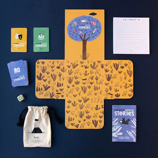 Spiel THE ART OF CREATING STORIES - Feder&Konfetti