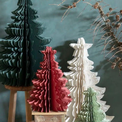 Standing paper tree | Madam Stoltz | Weihnachtsbaum | 2 Varianten
