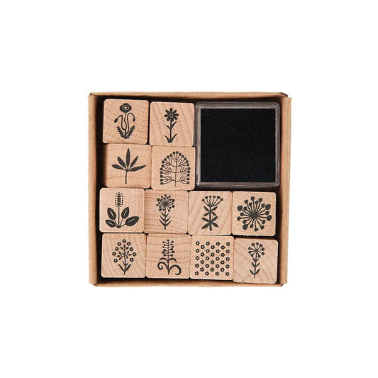 Stempelset BLUMEN Rico Design