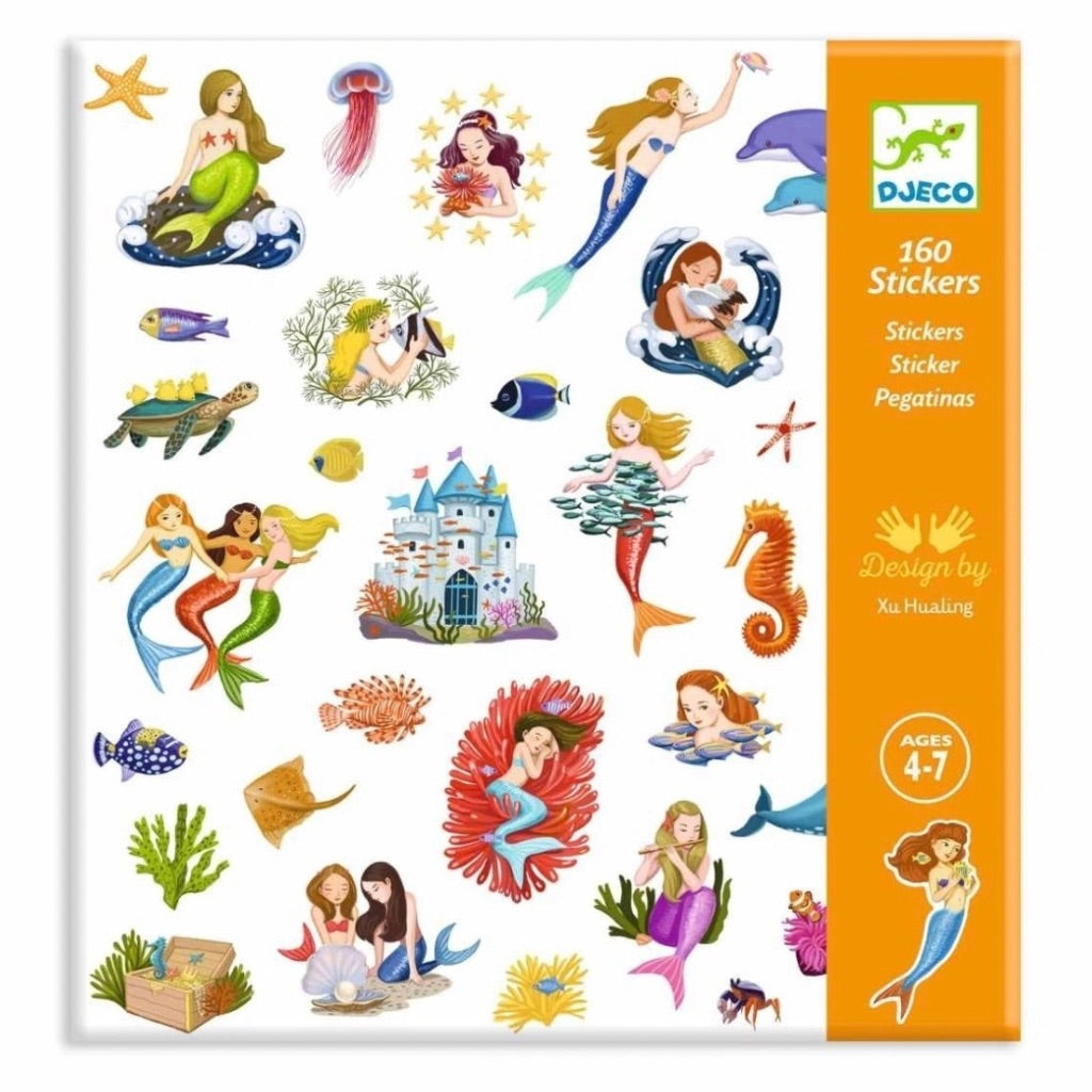 Sticker Meerjungfrauen | Djeco | Papiersticker