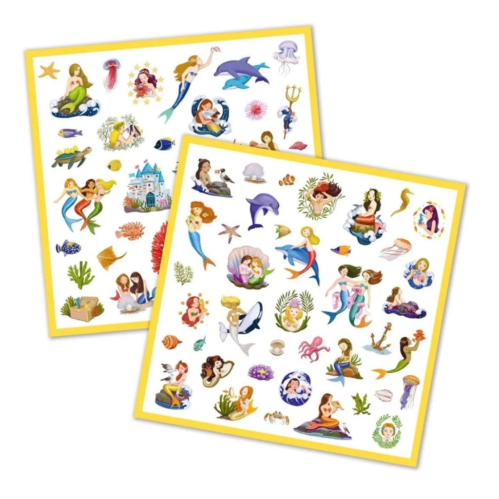 Sticker Meerjungfrauen | Djeco | Papiersticker